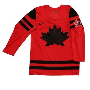 Team Canada Nike International Hockey IIHF 2022 Olympics Men's Jersey Red